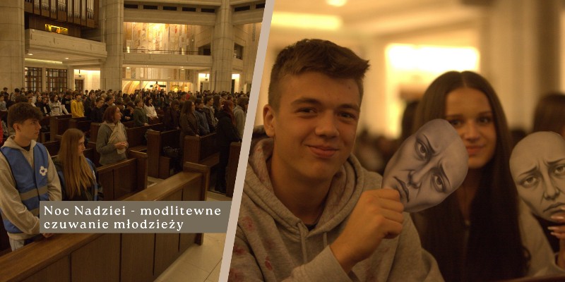 #Bezfiltra. Noc Nadziei w krakowskim Sanktuarium św. Jana Pawła II