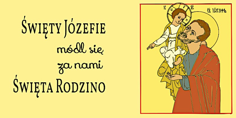 Święty Józef i Święta Rodzina