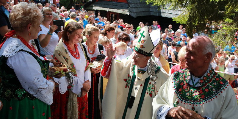 Abp Jędraszewski pod Turbaczem