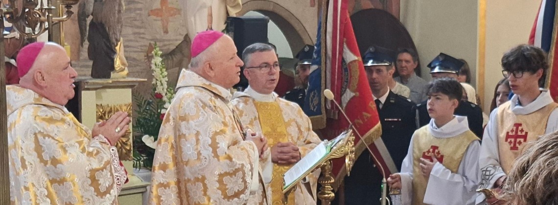 Jubileusz bp. Józefa Wróbla SCJ w rodzinnej Bestwinie