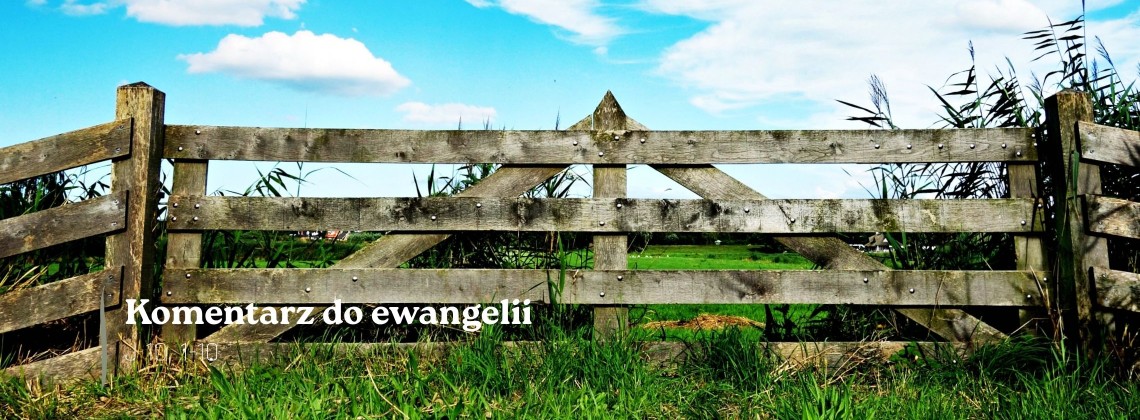Komentarz do Ewangelii - 26 kwietnia 2026