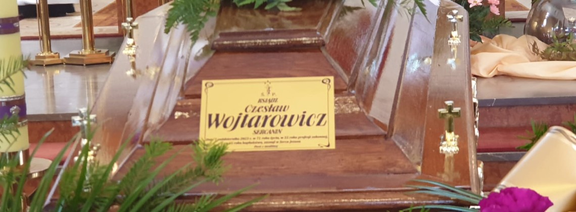 Pogrzeb ks. Czesława Wojtarowicza SCJ (homilia)