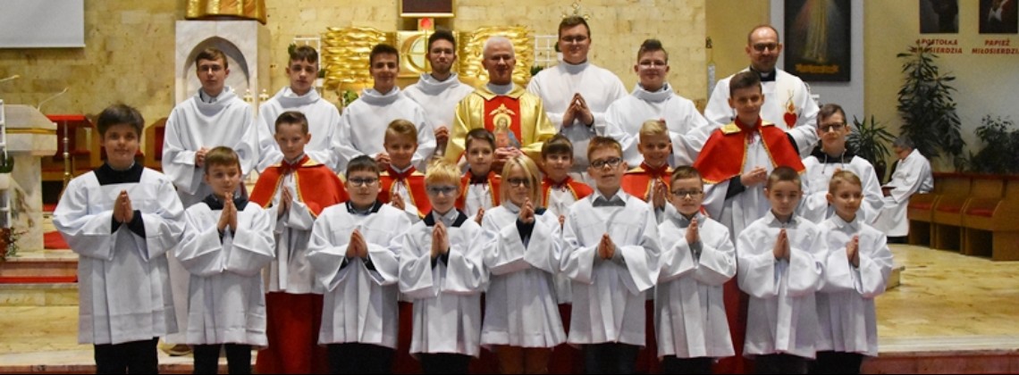 Mamy nowych członków Liturgicznej Służby Ołtarza!